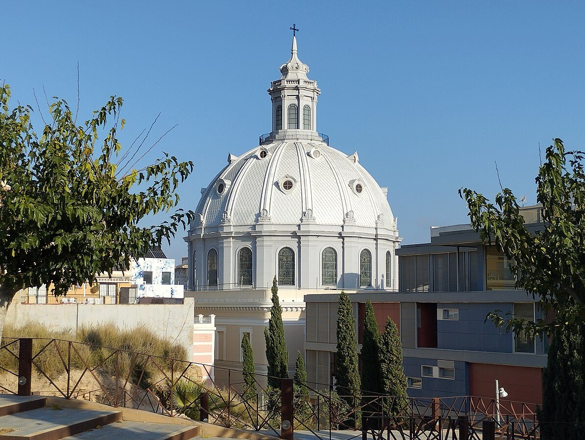 Cúpula de la Basílica de la Caridad en Cartagena