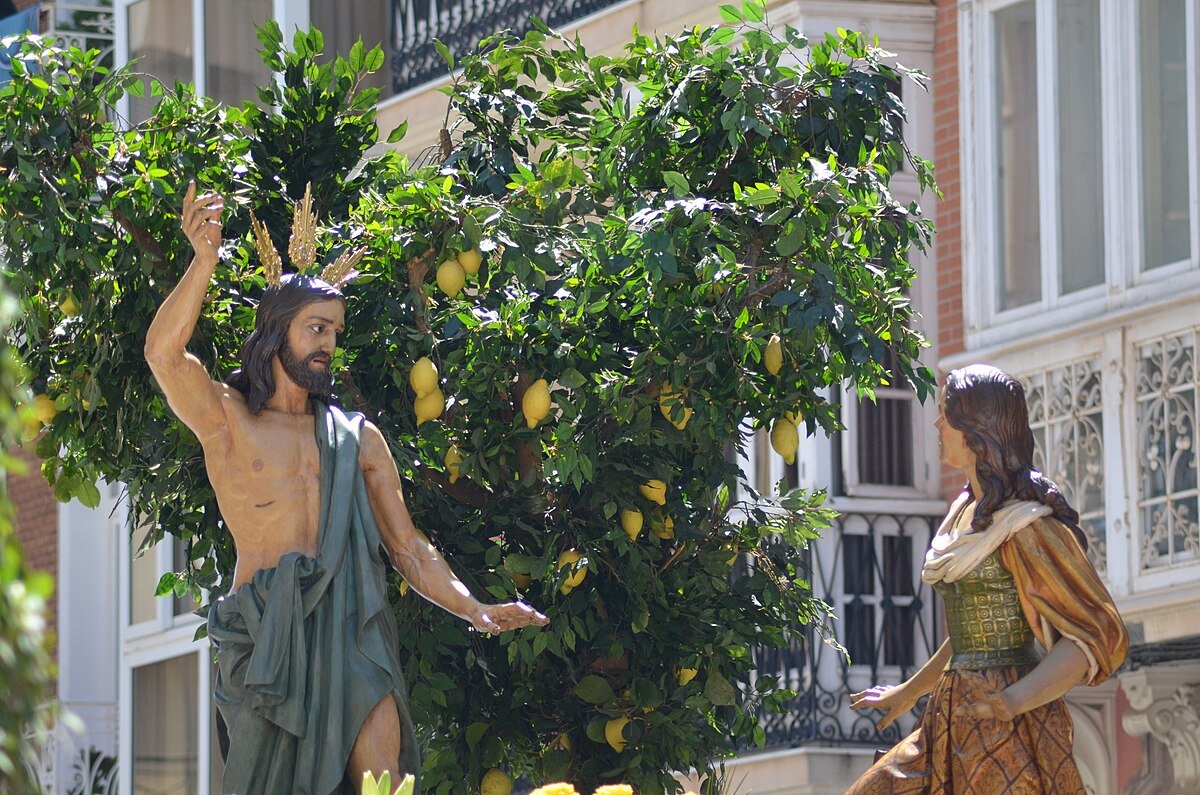 Aparición de Jesús a María Magdalena de la Cofradía del Resucitado en Cartagena